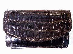 Black Alligatrix Wallet Front Closed.JPG